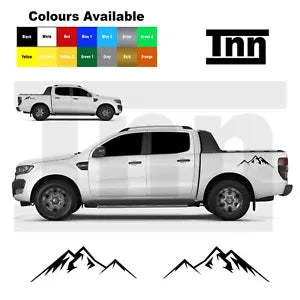 Stickers For Ford Ranger Raptor Side Decal Stickers Decals 4x4 Off Road ... - $19.99