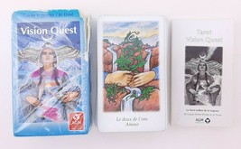 Vision Quest Tarot [Cards] Gayan Sylvie Winter and Jo Dose - French  - $10.12