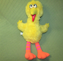 Vintage Talking Big Bird 1992 Hasbro 22&quot; Child Dimension Sesame Street Plush Toy - £9.56 GBP