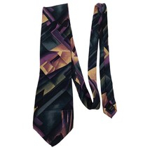 Vintage Fratelli Moda Men Standard Size Necktie 100% Silk Made In Italy ... - £27.69 GBP