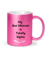 Gen alpha bat mitzvah metallic mug, totally sigma rizz - $391.05 MXN