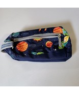 Pottery Barn Kids Planet Pencil Case Space Bag Zip Closure Great For Tra... - $309.17 MXN