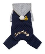Touchdog Fashion Designer Full Body Quilted Pet Dog Hooded Sweater (HD7) - $29.99