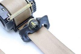 01-06 BMW X5 E53 FRONT LEFT DRIVER SEAT BELT RETRACTOR TAN E3291 image 3