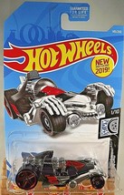 2019 Hot Wheels #145 Rod Squad 1/10 TUR-BONE Charged Chrome-Black w/RedPr5BlkDD8 - £5.53 GBP