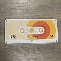 Veuve Clicquot Limited Edition Collectors TIN BOX Cassette Tape Retro Chic - £36.55 GBP