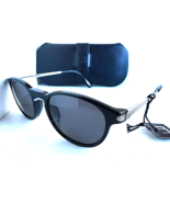 Polarized Dunhill Men&#39;s Sunglasses Black 52mm Round - $2,797.27 MXN