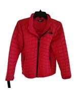 The North Face Thermoball Puffer Insulated Jacket Blue Red Size  L/G 14-16  - $29.69