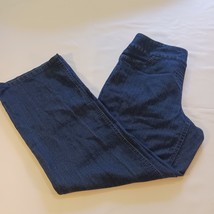 Westbound Regular Women Blue High Rise Denim Straight Leg Jeans Measured Size 17 image 2