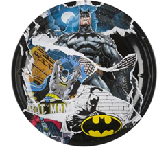 Batman Plate-Tin Set of Two - £17.62 GBP