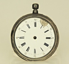 Rare SILVER Pocket Watch Men&#39;s Watch Pocket Watch Spindle Wristwatch RAR... - €24,25 EUR