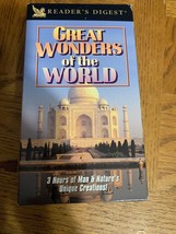 Grand Wonders Of The World VHS - $42.08