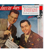 1947 Chesterfield Cigarettes Advertisement Petropoulos NY Giants Veteran... - $54.66 CAD