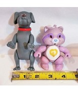 1980s VTG kenner poseable figurine Pound puppy + care bear Bright Heart ... - $750.79 MXN