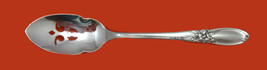 White Orchid by Community Plate Silverplate Pierced Olive Spoon Custom Made - £22.68 GBP