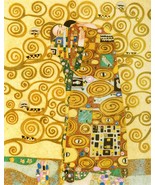 The Fulfillment Canvas, Gustav Klimt Reproduction Print, Stretched - $59.90