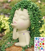Head Face Planters, Kissing Girl Flowerpot, Lady Head Flower Pot, Female... - $631.93 MXN