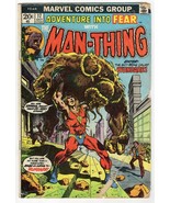 Fear #17 Man-Thing VINTAGE 1973 Marvel Comics 1st Appearance Wundarr - £14.20 GBP