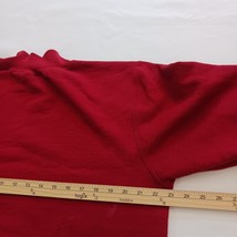 Catalina Mockneck Men's Red Pullover Sweatshirt Long Sleeve Measured Chest 46 image 7