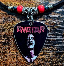 Handmade Avatar band Dance Devil Dance Aluminum Guitar Pick Necklace - £11.79 GBP