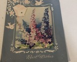 Vintage Birthday Card Best Wishes Box4 - $3.95