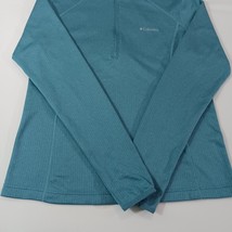 Columbia XK4092 Omni-Wick Men’s Teal 1/4 Zip Pullover Sweatshirt Size Medium image 12