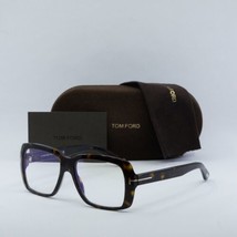 TOM FORD FT5822-B 052 Dark Havana 54mm Eyeglasses New Authentic - £111.08 GBP
