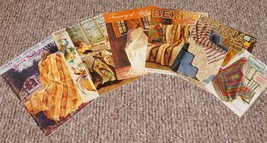 Lot 6 Bernat Vintage Crochet Booklets Leaflets Patterns Afghans 1966-  R... - $17.81