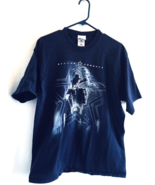 Dallas Cowboys Pro Player NFL Crew Neck T Shirt SZ Large Faded 90&#39;s 100%... - $722.26 MXN