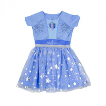 Frozen Elsa Cosplay Youth&#39;s Princess Dress Blue - £27.64 GBP