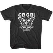 CBGB Punk Butterfly Knuckleduster Kids T Shirt Rock Music Boys Girls Bab... - £23.30 GBP