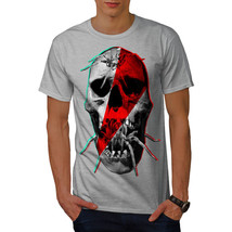Wellcoda Spider Skeleton Skull Mens T-shirt, Biker Graphic Design Printed Tee - £14.87 GBP+