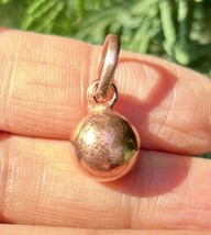 1Pc Pure Copper Healing Pendant Locket, Jewelry, Spiritual, 10-11 mm, 6.7 gm - $16.65