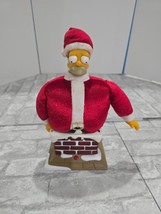 The Simpsons Christmas Santa Homer Stuck in the Chimney Talking Gemmy 20... - $24.00