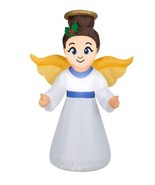 Holiday Time Angel with Gold Halo Inflatable 3.5 Inches Yard Decor - £32.07 GBP