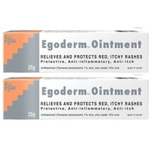 2 x 25g Egoderm Ointment Relieves Itchy Rashes, Inflammation, Dermatitis... - £22.81 GBP