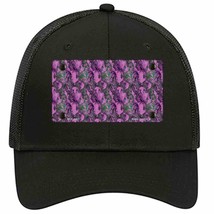 Purple Vortex Novelty Black Mesh License Plate Hat - £23.24 GBP