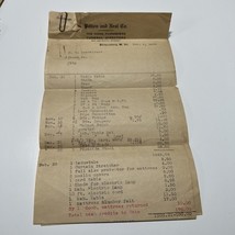 Ephemera Patton And Neal Co Home Furnishers Funeral Directors 1926 Parke... - $281.50 MXN