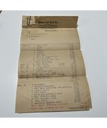 Ephemera Patton And Neal Co Home Furnishers Funeral Directors 1926 Parke... - $20.31 CAD
