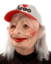 Old Woman Mask Oh-69 I Love Bingo Wrinkles Halloween Costume Party M1001 - £41.73 GBP