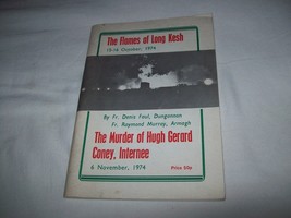 Vtg Booklet - The Flames of Long Kesh The Murder of Hugh Gerard Coney Internee - £117.67 GBP