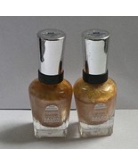2 Sally Hansen Complete Salon Manicure Nail Polish Color -353 You GlowGirl - $189.21 MXN