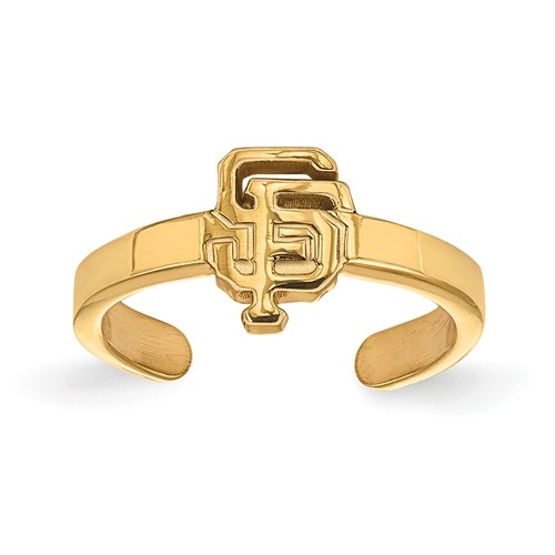 Primary image for SS w/GP MLB  San Francisco Giants Toe Ring