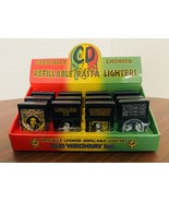 BOB MARLEY FULL BOX SET OF REFILLABLE LIGHTERS (12 TOTAL) - £28.34 GBP