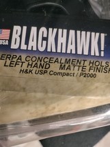 Blackhawk Cqc Serpa Left Holster With Belt & Paddle Attachment (Hpk Usp Compact) - £22.97 GBP