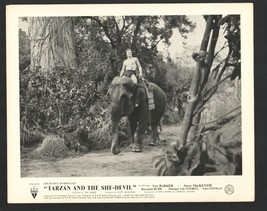 Tarzan and the She-Devil 1953-8 x 10 B&amp;W promo still- Lex Barker-elephant-VG - £26.63 GBP