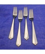 Wallace Lotus 18/8 Stainless Steel Set 4 Dinner Fork Flatware JAPAN - $1,324.80 MXN