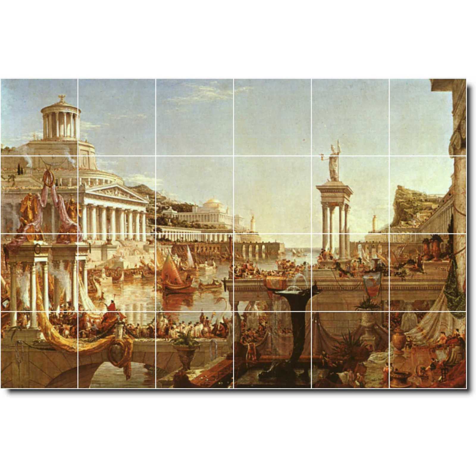 Cole thomas the consummation from the series the course of the empire