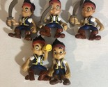 Jake And The Never land Pirates Figures Lot Of 5 Toys  T6 - $14.84