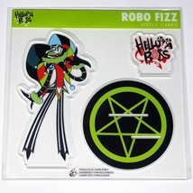 Helluva Boss Robo Fizz Fizzarolli 6&quot; Acrylic Stand Standee Figure Vivziepop - £117.98 GBP